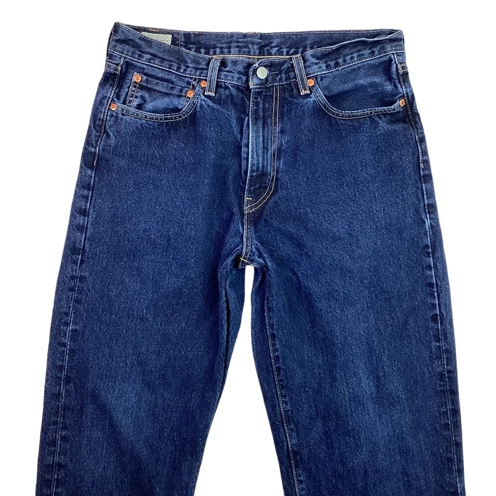 Levi’s Premium Capital E Stay Loose Cropped Jeans Blue